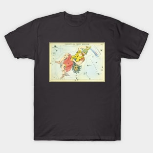 Constellations of Perseus and Caput Medusae from Urania's Mirror T-Shirt